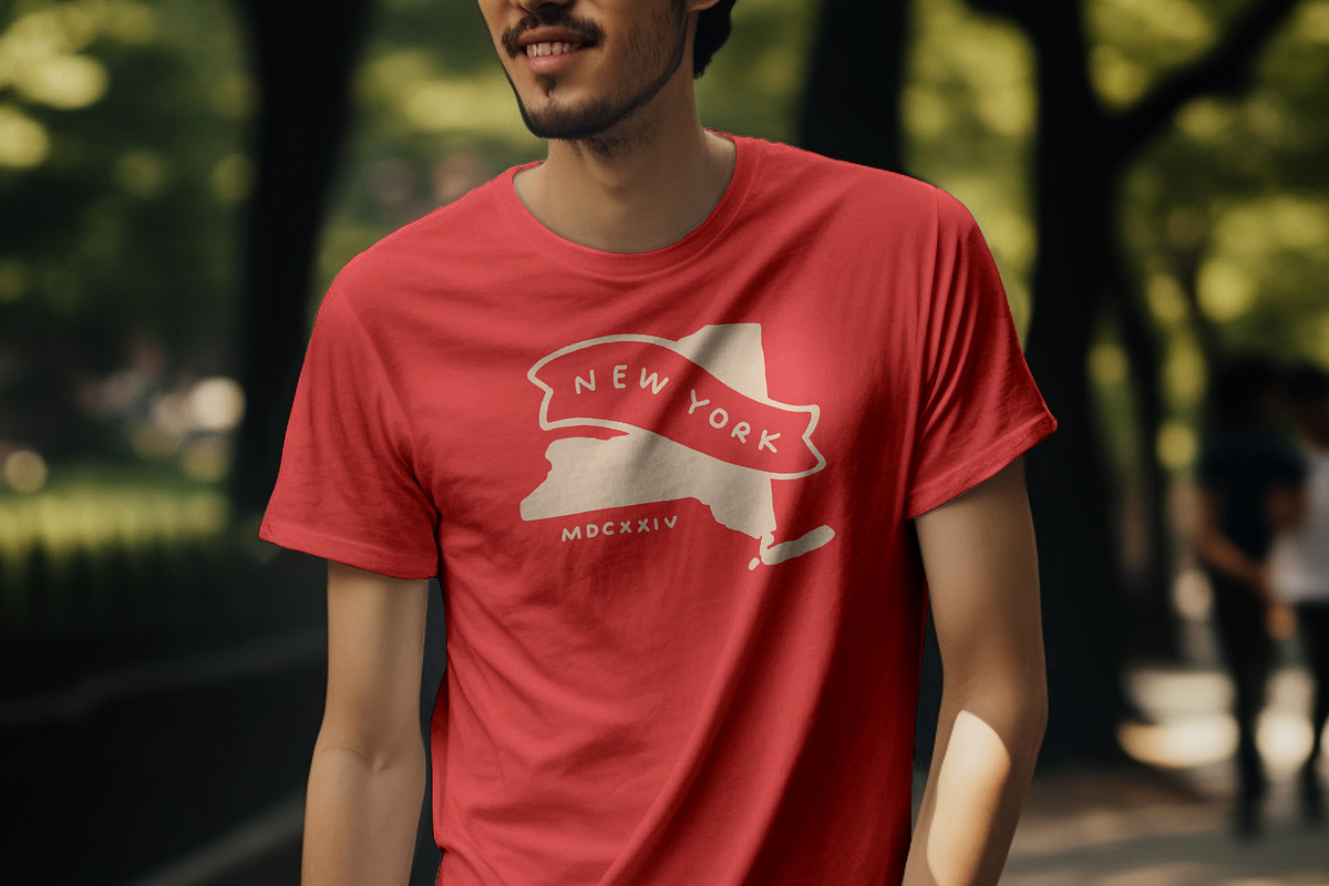 T-Shirt PSD Mockup Bundle, a Shirt Mockup by SUH-NY (Photo 6 of 9)