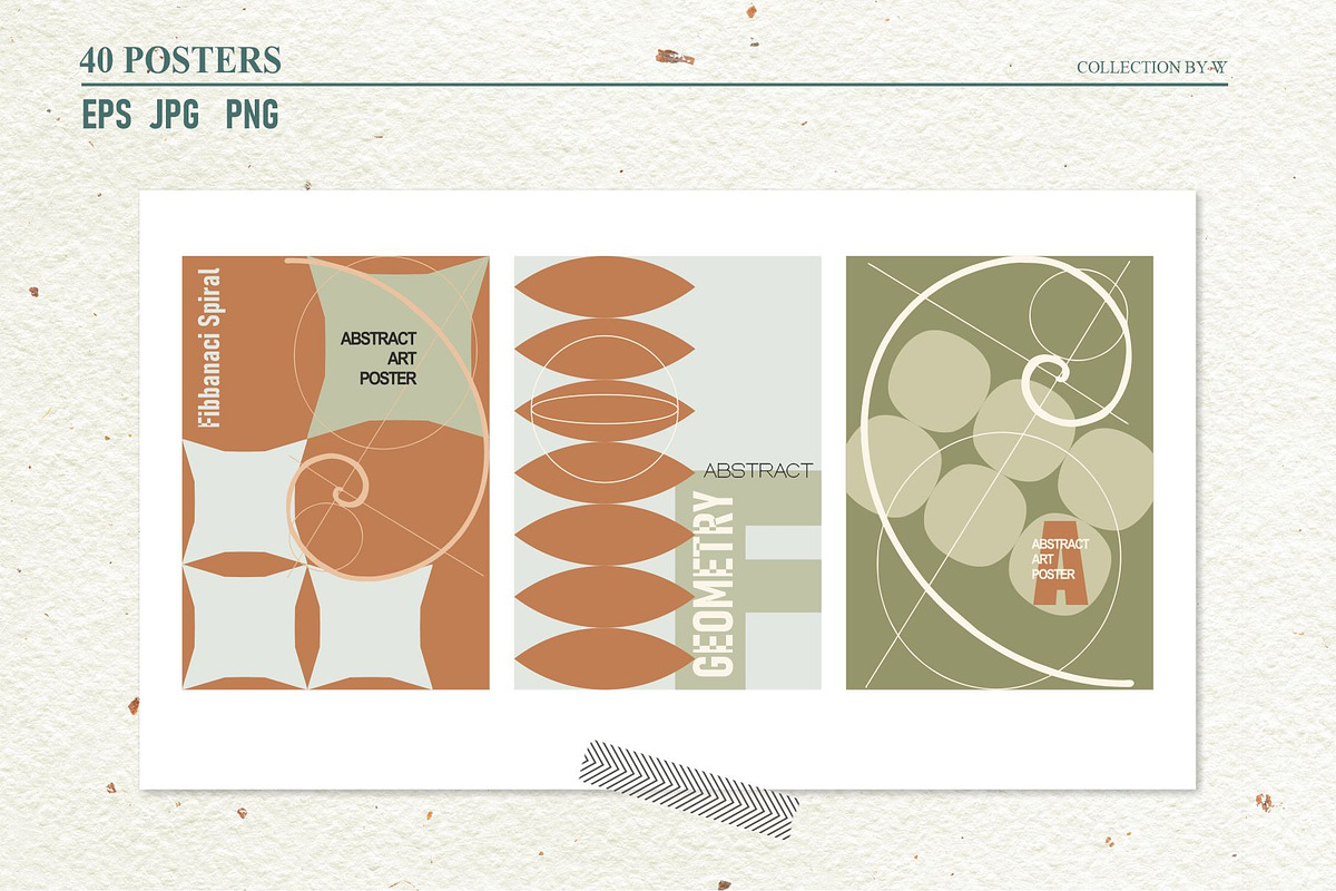Abstract Geometric Posters, a Background Graphic by Collection by VY (Photo 7 of 15)