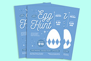 Minimalist Easter Egg Hunt Flyer, a Flyer Template by Gumico Studio. (Thumbnail 3 of 3)