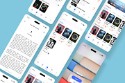 Maos - E-book Mobile Apps, an UI Kit Template by twinstd (Thumbnail 3 of 4)