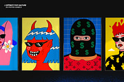Offbeat - Pop Culture 2, a Graphic by Wall Art Print Studio (Thumbnail 4 of 9)