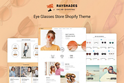 Rayshades Eye Glasses Shopify Theme, a Shopify Template by ThemesRain (Thumbnail 2 of 3)