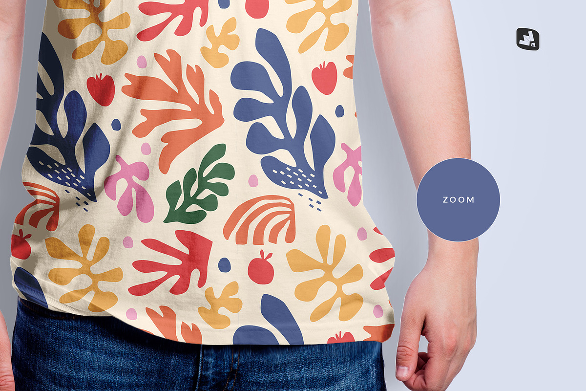 Men's Vneck Tshirt Mockup, a Shirt Mockup by Designertale (Photo 6 of 12)