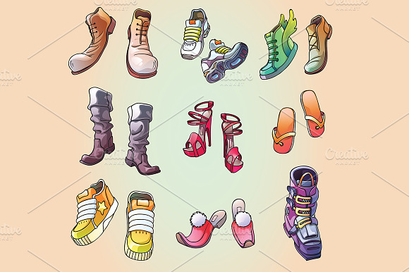 Some Original Vector Shoes