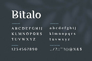 Bitalo Font, a Serif Font by Davinci Sesario (Thumbnail 2 of 3)