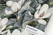 WHITE MAGNOLIA Seamless Pattern 02, a Pattern Graphic by AYAKA Studio Co. (Thumbnail 2 of 8)