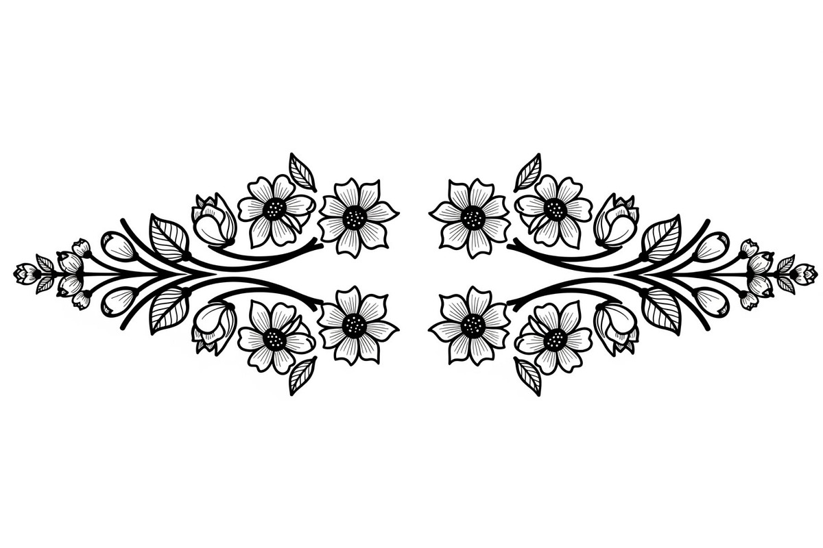 Vintage Floral Frame Vector Bundle, an Illustration by Designs_River (Photo 36 of 51)