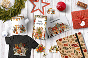 Christmas Magic Set, a Decorative Illustration by Daria's Magic World (Thumbnail 6 of 7)