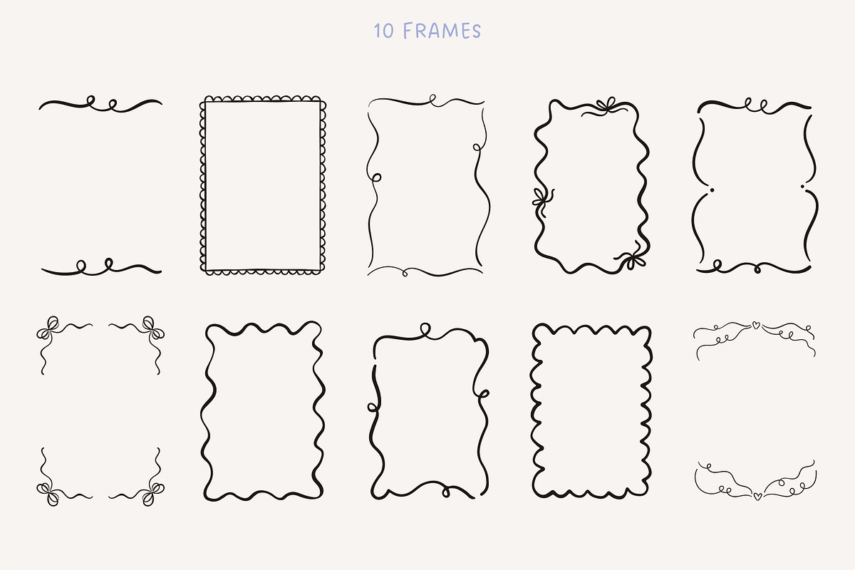 Whimsical Wedding Illustrations Set, an Object Illustration by Ola_Mazur (Photo 8 of 11)