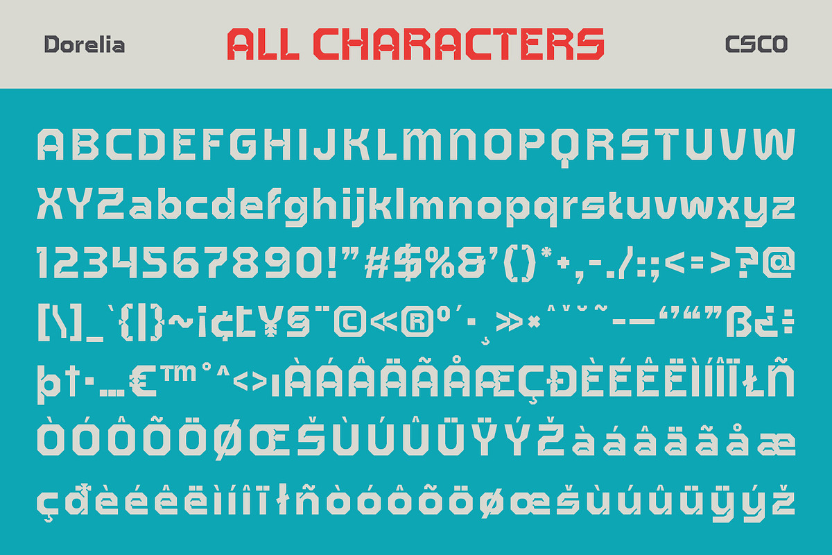 Dorelia – Inktrap Font, a Sans Serif Font by Craft Supply Co. (Photo 8 of 8)