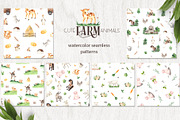 Watercolor Farm Animals, an Object Graphic by Ana-Sakuta (Thumbnail 12 of 20)