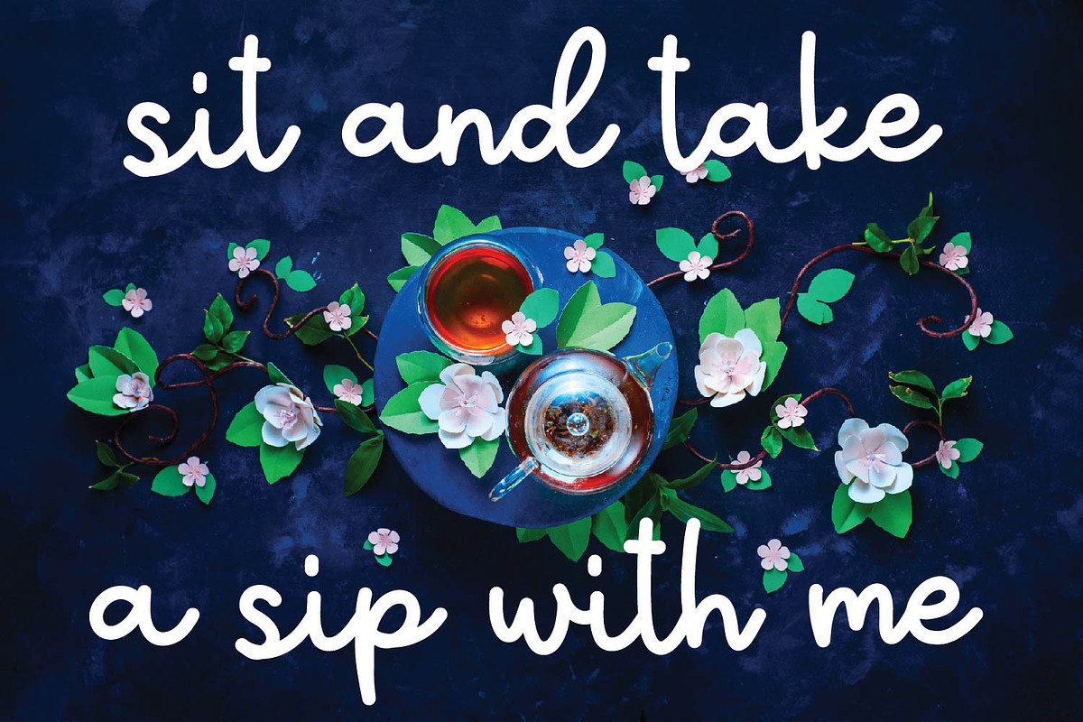 Tea Bundle - A Varie-Tea Font Pack! preview 4
