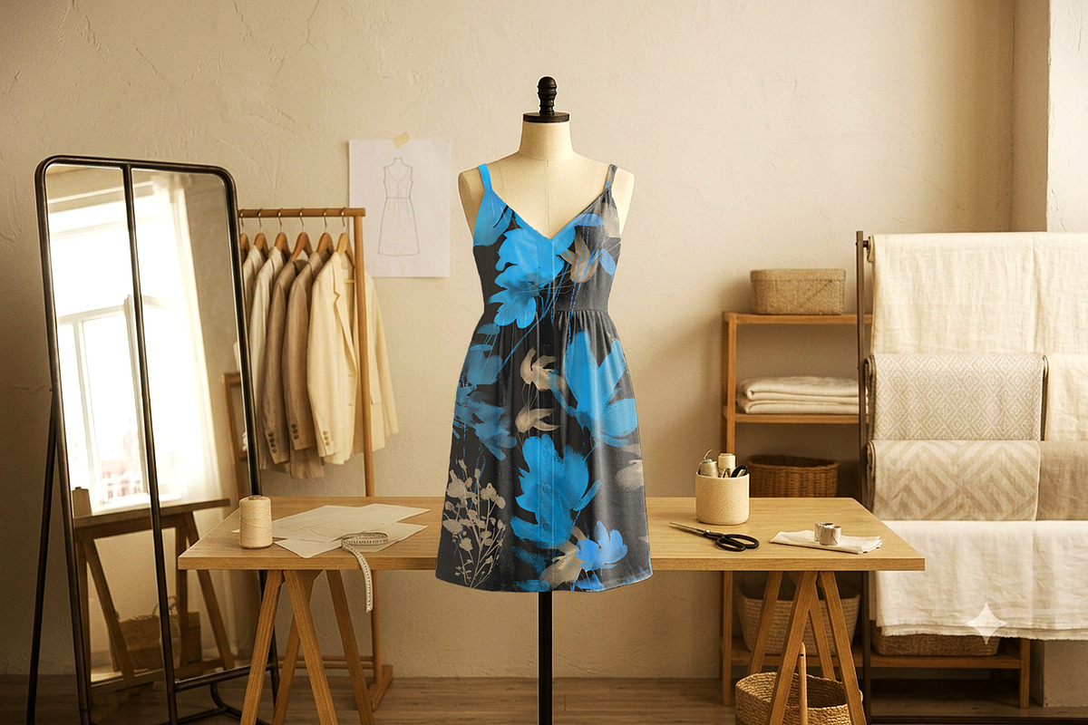 Watercolor Floral Pattern, a Pattern Graphic by MartinShop (Photo 3 of 10)