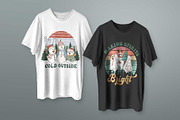 Retro Western Christmas Bundle PNG, an Illustration by ROJI CREATOR (Thumbnail 4 of 7)