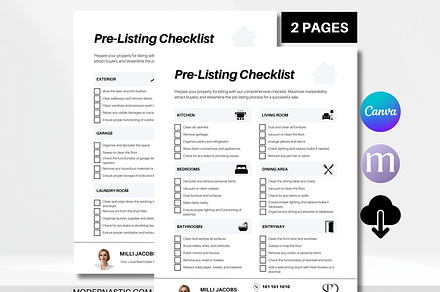 Real Estate Pre-Listing Checklist