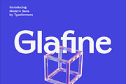 Glafine - Modern Sans Serif, a Sans Serif Font by Typeformers (Thumbnail 1 of 5)
