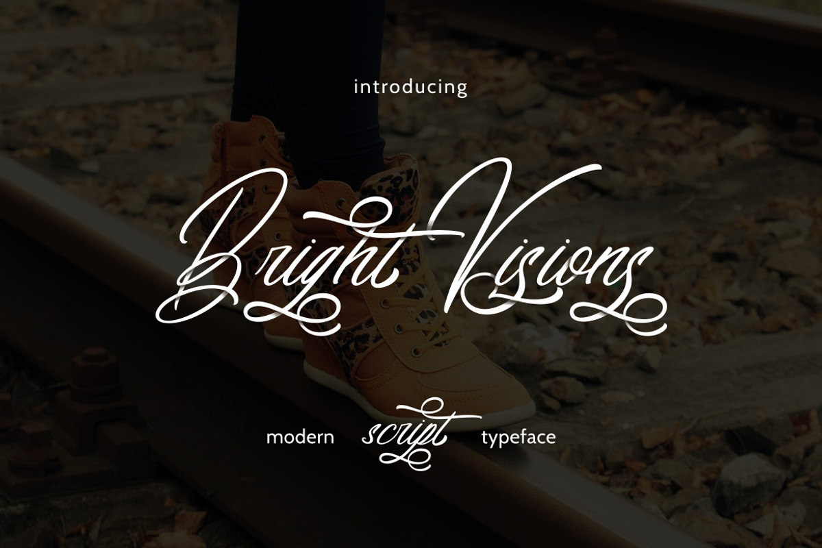Bright Visions Typeface