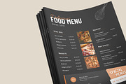 FOOD MENU, a Flyer Template by KreateTribe (Thumbnail 2 of 5)