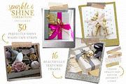 Glitter Washi Tape and Frames, a Templates & Theme by patternpop studio (Thumbnail 2 of 5)
