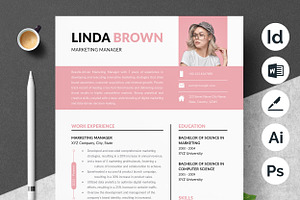 Marketing Manager Resume Layout