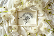 Dandelion Line Art SVG Bundle, a Decorative Illustration by Dervik Art Store (Thumbnail 7 of 8)