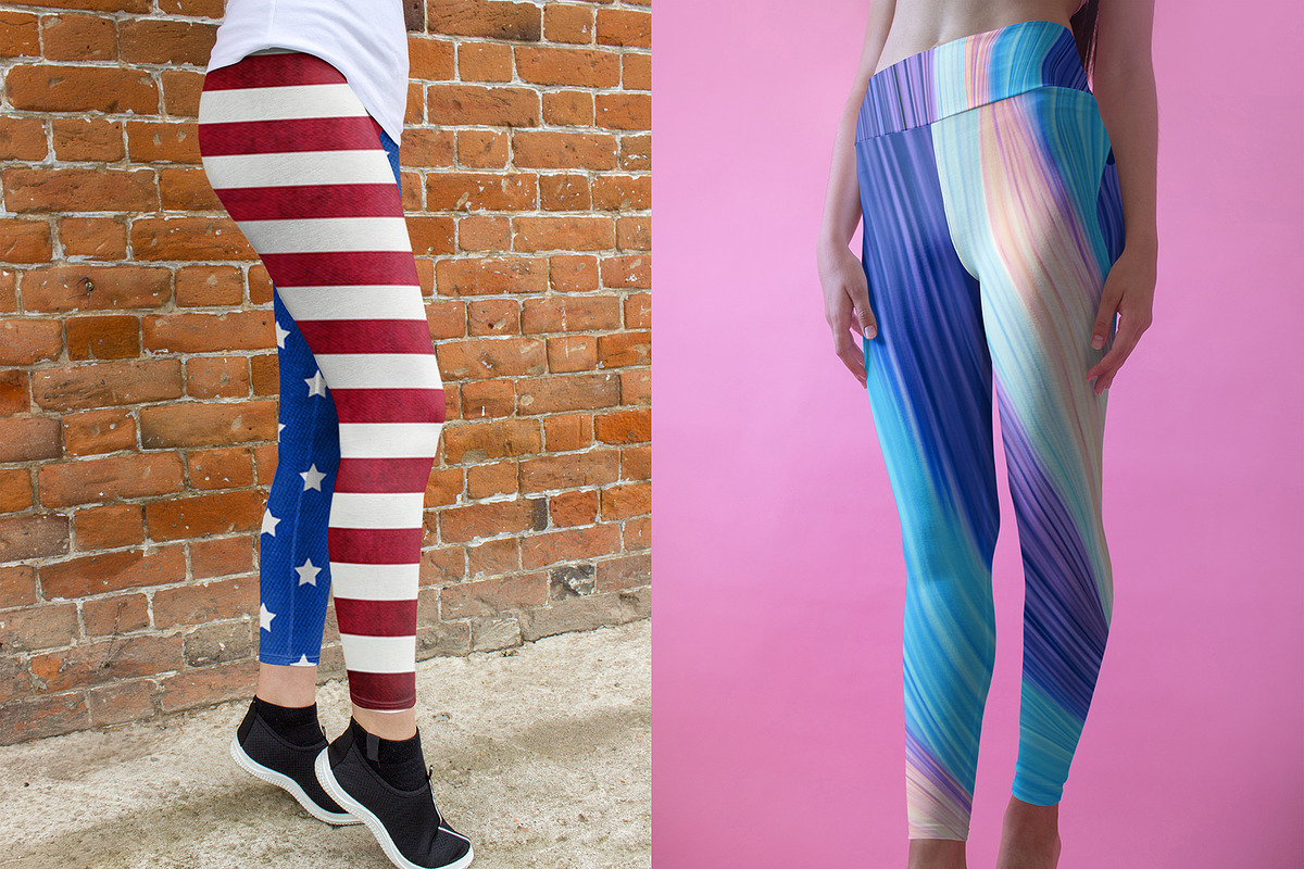 100 Leggings Mock-Up #20, a Bottom Mockup by Freeman Studio (Photo 46 of 58)