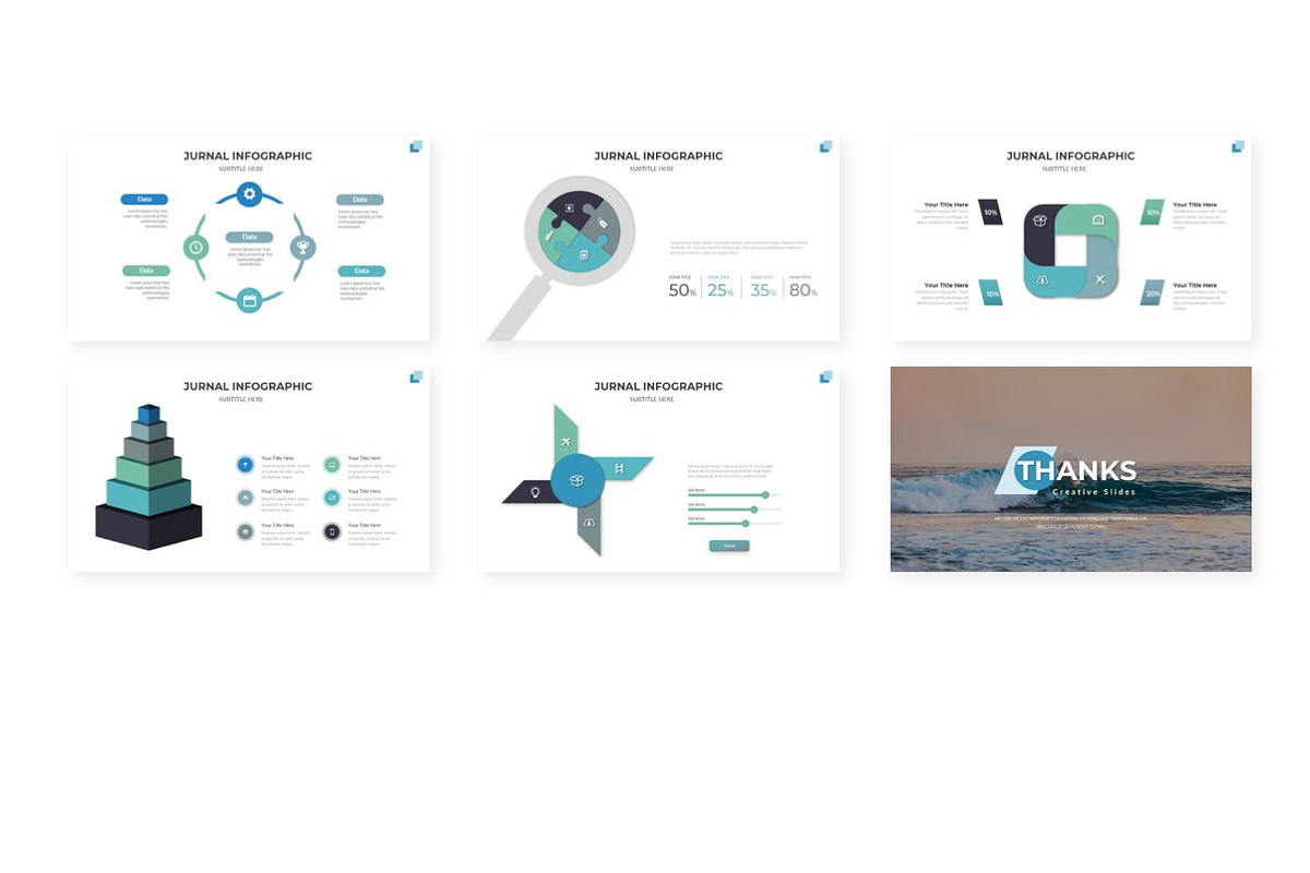 Jurnal - Powerpoint Template, a Presentation Template by AQR Studio