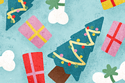 Christmas Dog Bones Gifts Pattern, a Pattern Graphic by Rebecca Flaherty (Thumbnail 3 of 3)