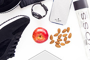 Fitness & exercise flatlay bundle containing flat lay, styled stock, a Sports & Recreation Photo by OhTilly (Thumbnail 5 of 5)