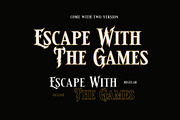 Crown Grimward Gothic Display Font, a Serif Font by Letterhend Studio (Thumbnail 10 of 10)