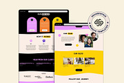 Squarespace Website Template, a Squarespace Template by Ciel Lumiere (Thumbnail 2 of 9)
