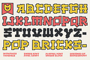 Pop Bricks Font, a Font by Erifqizefont (Thumbnail 4 of 10)