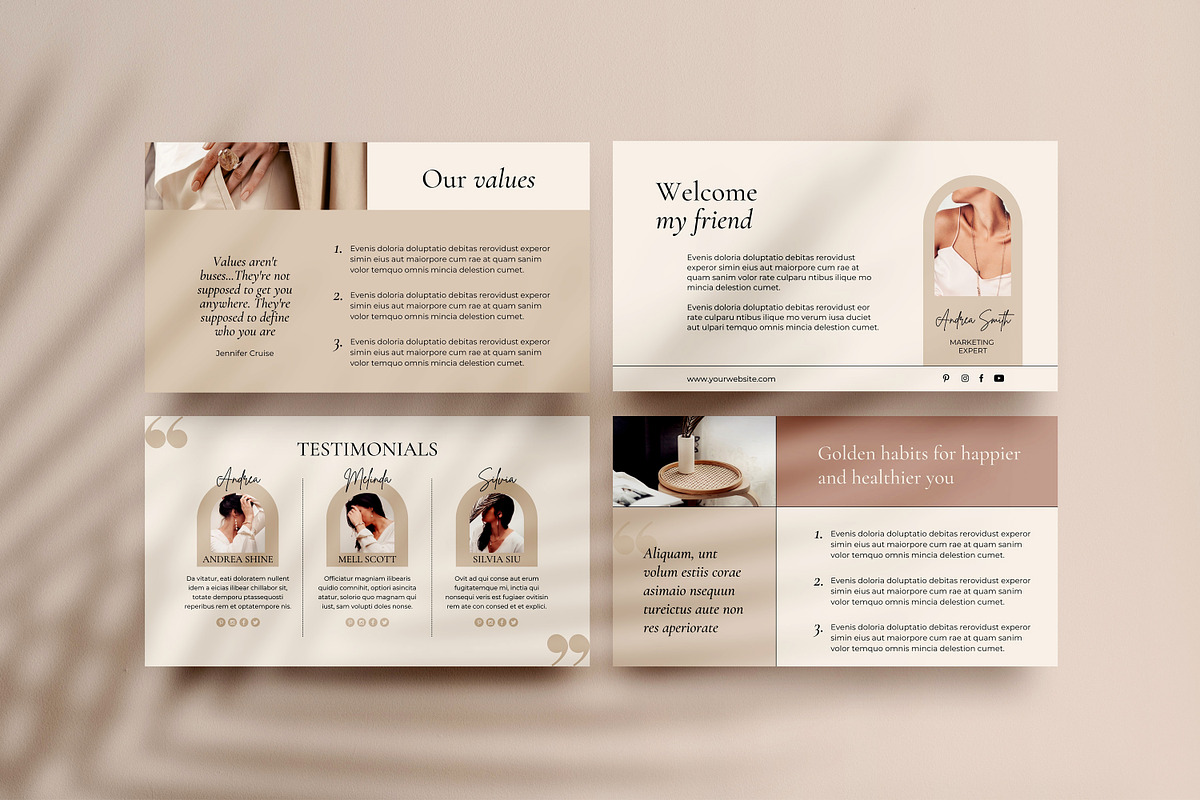 4 in 1 Course Creator Bundle CANVA, a Magazine Template by Mirazz (Photo 35 of 50)