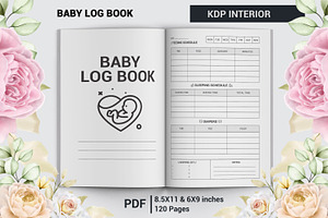 Baby Log Book KDP Interior