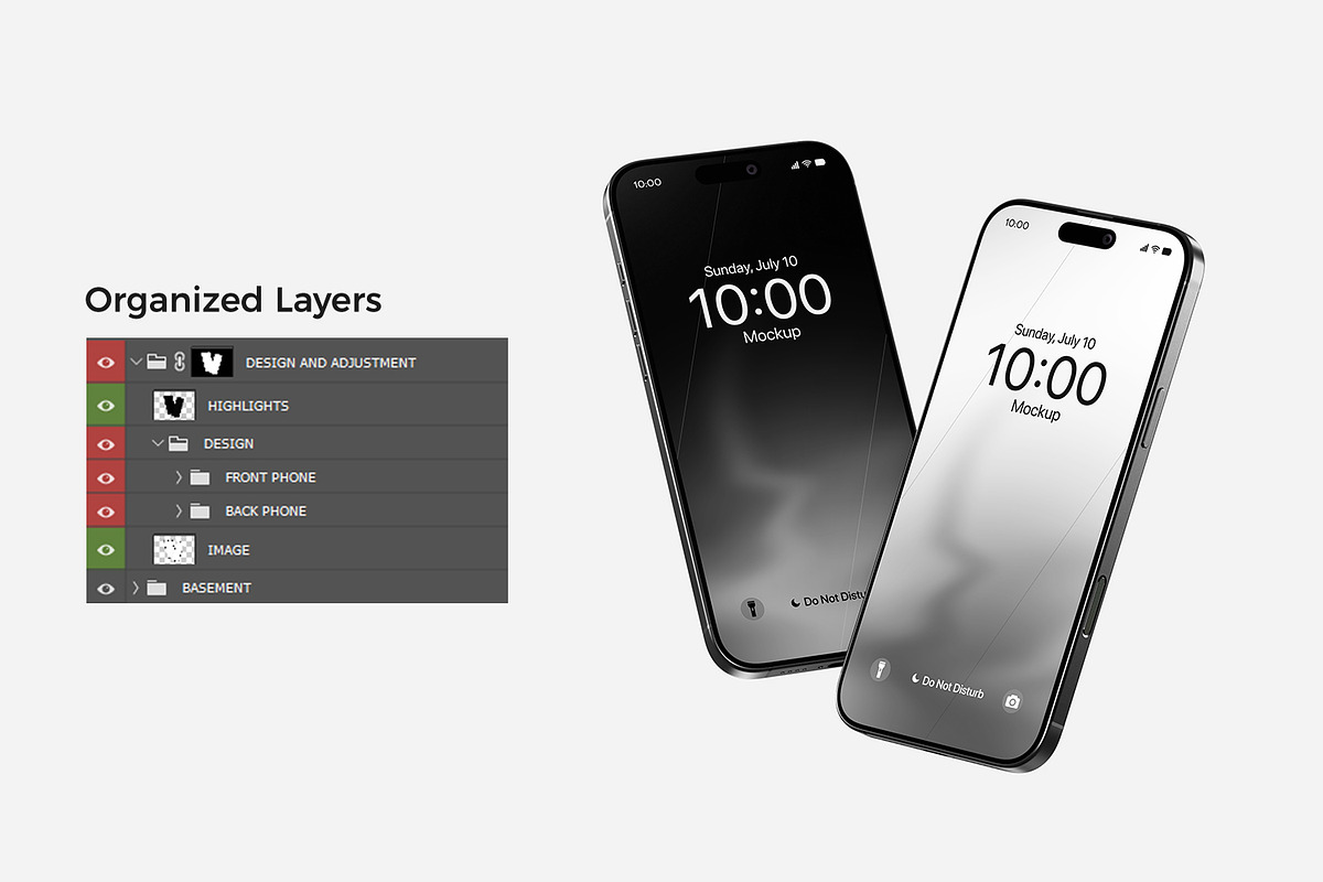 iPhone 16 Pro Mockup, an iPhone Mockup by RamStudio2 (Photo 6 of 17)