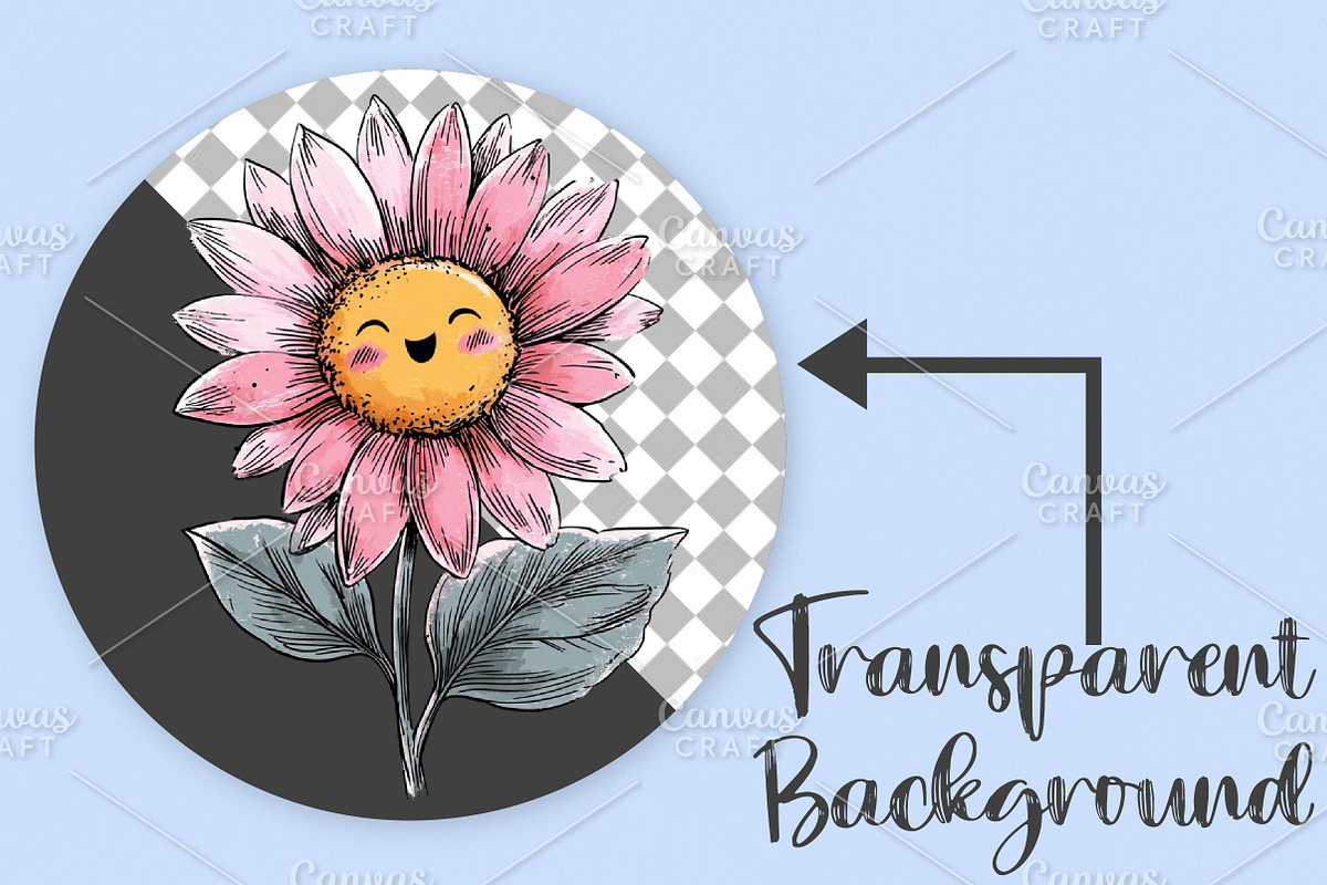 Whimsical Summer Spring Clipart PNG, an Illustration by Canvas Craft (Photo 2 of 7)