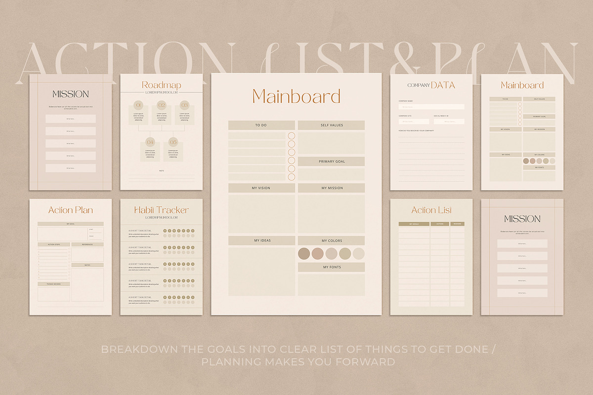WorkBook Creator for Coaches, CANVA, a Marketing Template by Eesome Design Studio (Photo 9 of 23)