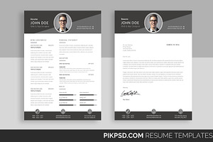 My Clean Resume/CV Set With MS Word