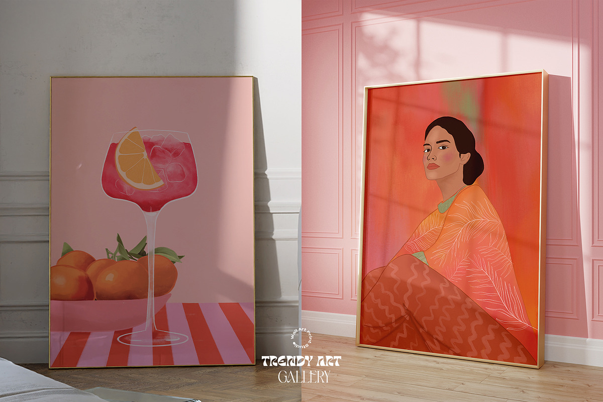 Trendy Art Bundle 2, a Graphic by Wall Art Print Studio (Photo 33 of 37)
