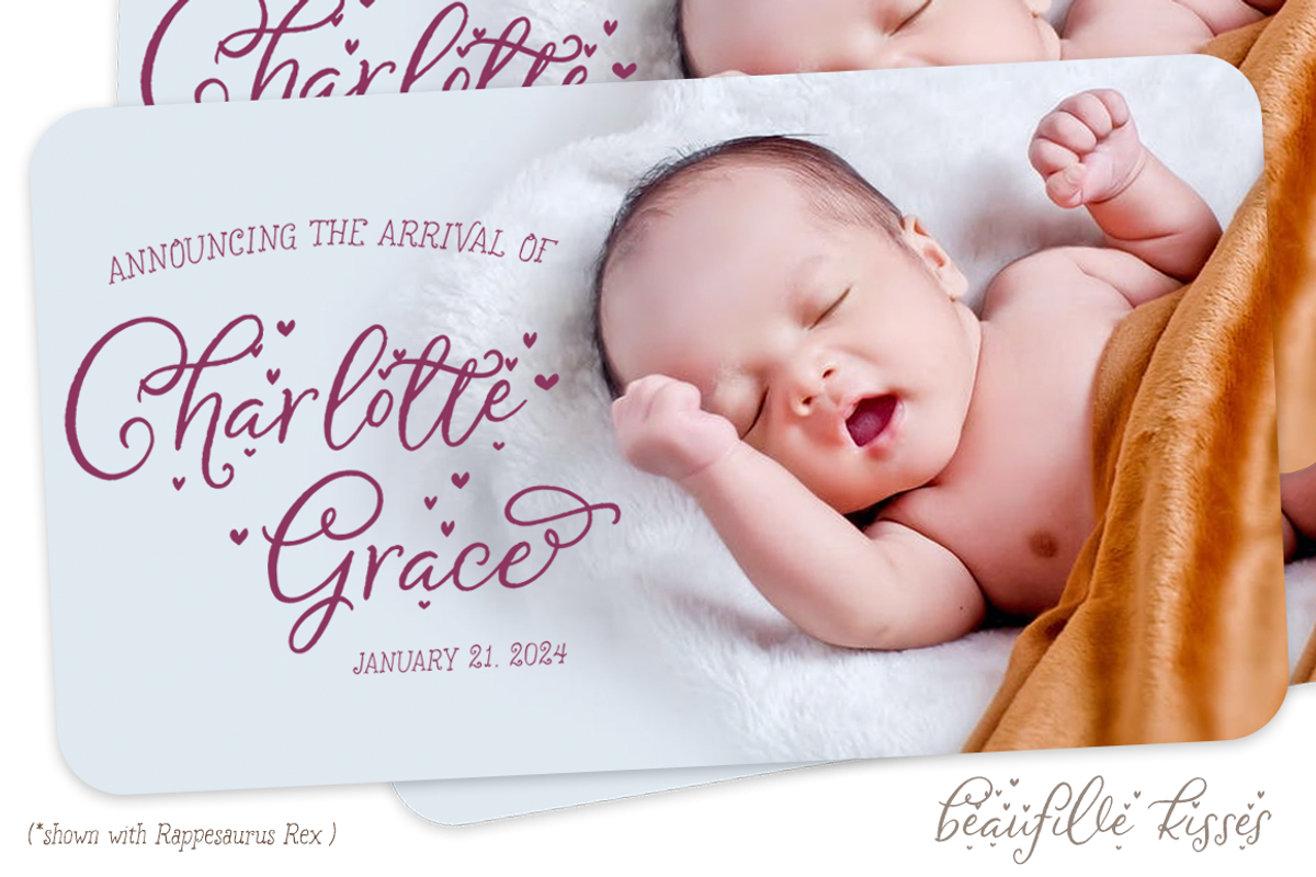 Beaufille Kisses, a Script Font by KLUGE+CO (Photo 5 of 10)