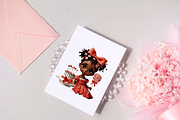 WHIMSICAL BIRTHDAY GIRLS CLIPART, a Person Illustration by Daring Digies (Thumbnail 7 of 7)