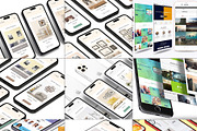 ALL 3D iPHONE MOCK-UP BUNDLE VOL-I4, an iPhone Mockup by Graphicsworld125 (Thumbnail 2 of 20)