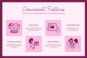 Medical Obgyn Doodles, an Outline Icon by Vectors Market (Thumbnail 2 of 9)