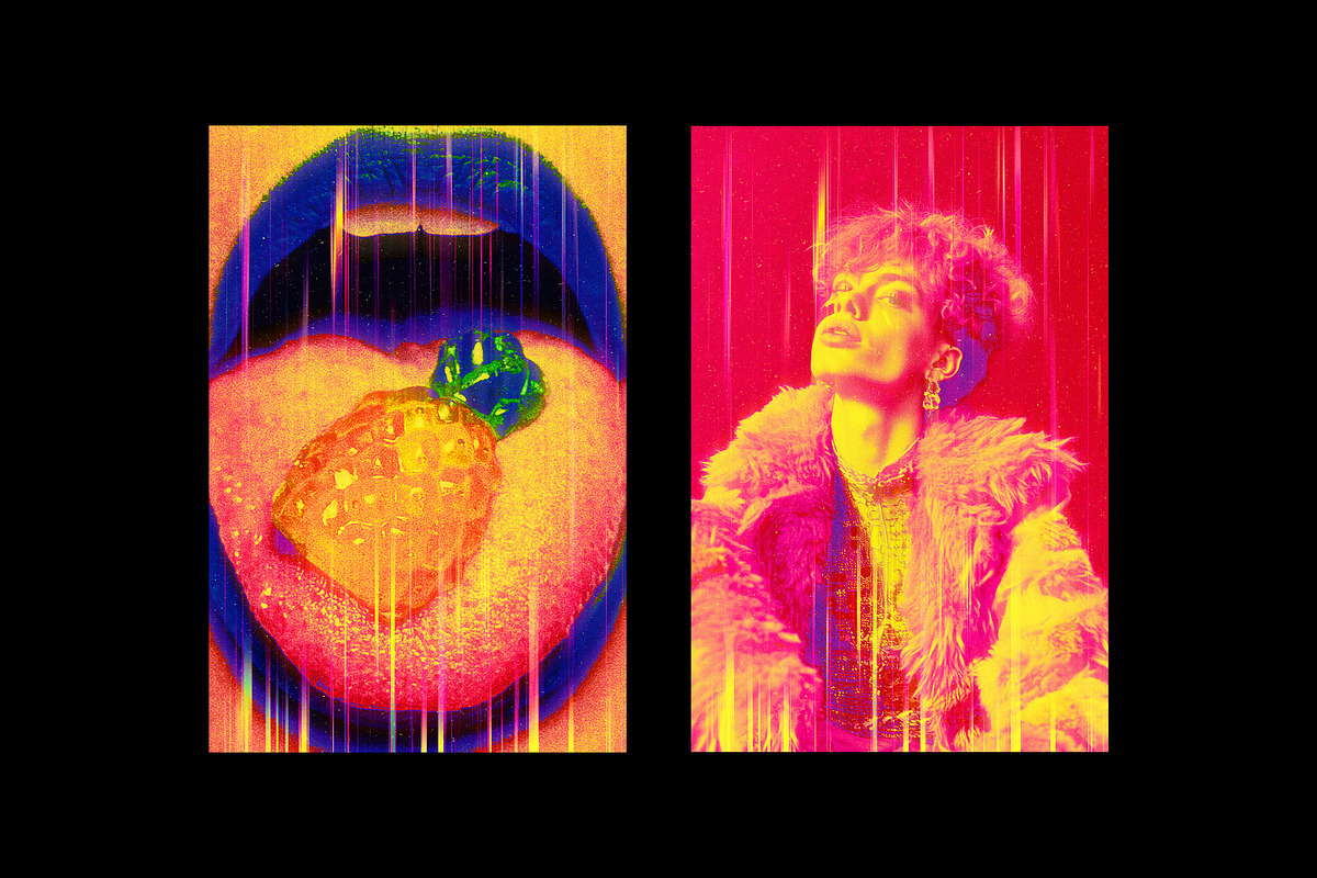 Neon Hologram Poster Effect, a Layer Style Add-On by Design Squad (Photo 2 of 3)