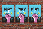 May Day Flyer Set, a Flyer Template by Aiyari Graphic (Thumbnail 3 of 3)