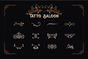 Set of Vintage Calligraphic Elements, a Graphic by Vintage Shop (Thumbnail 3 of 3)