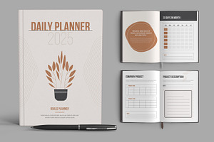 Daily Goals Planner Template