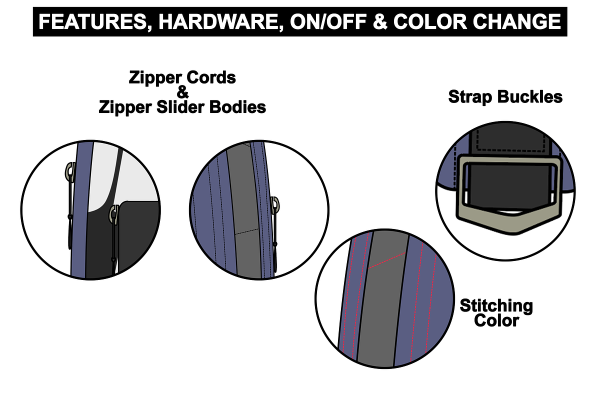 Backpack Vector Flat Mockup, a Product Mockup by Infinity Mockups (Photo 5 of 8)