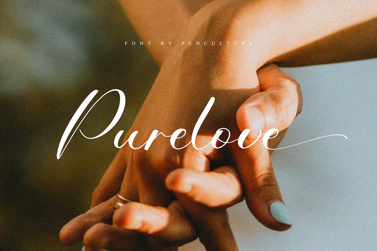 Beloved - Stylish Calligraphy Font, a Script Font by Pen Culture (Photo 6 of 6)