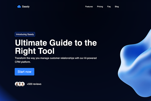 Sassly - SaaS & Startup Landing Page preview 2